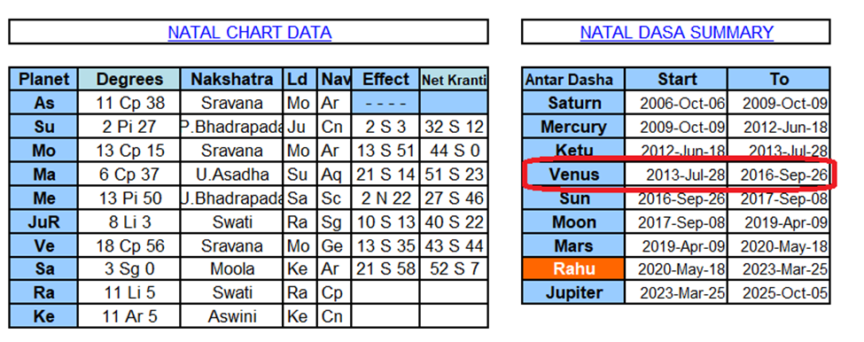 vedic astrologer